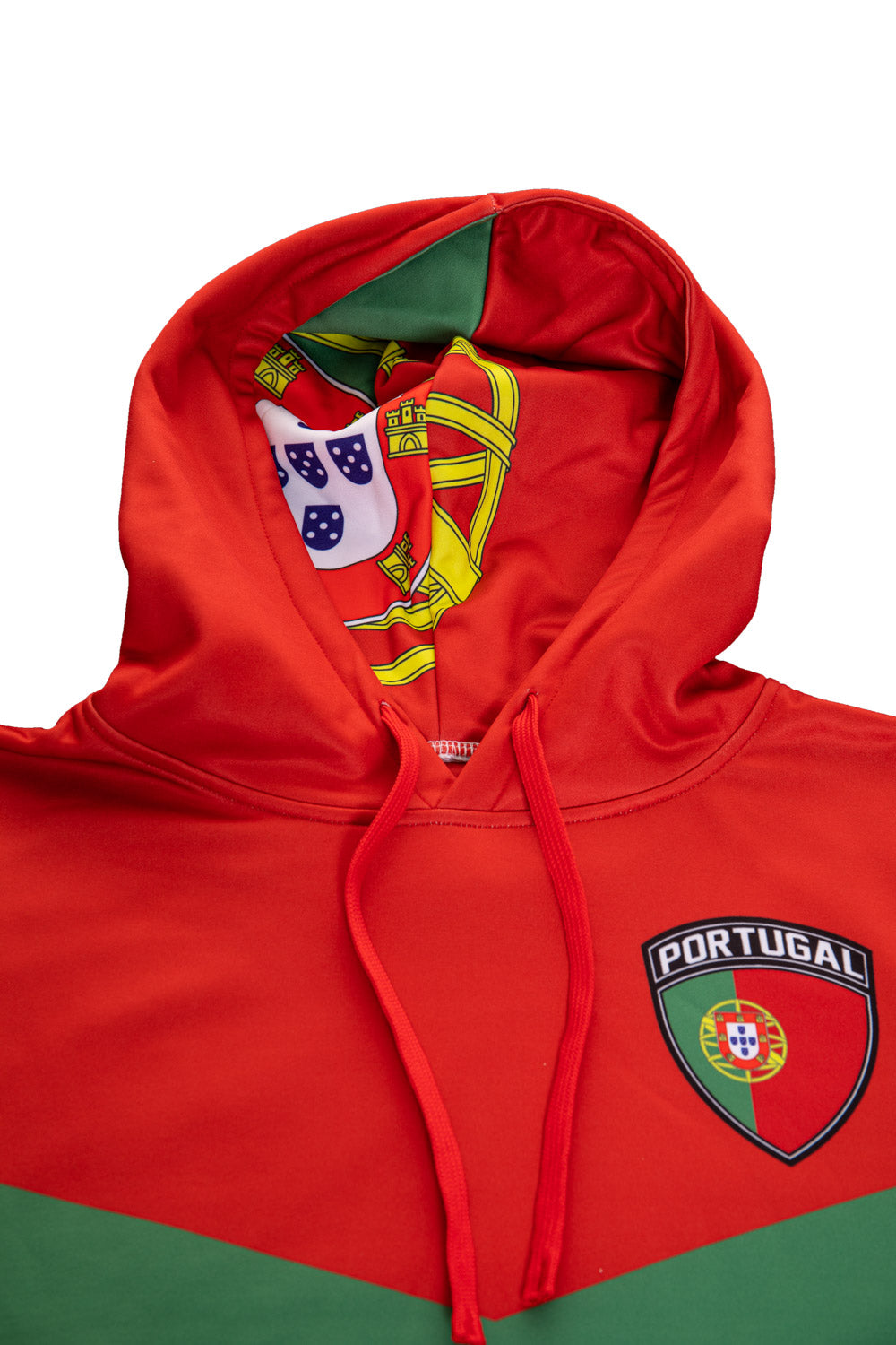 Portugal World Soccer Sublimated Hooded Sweatshirt