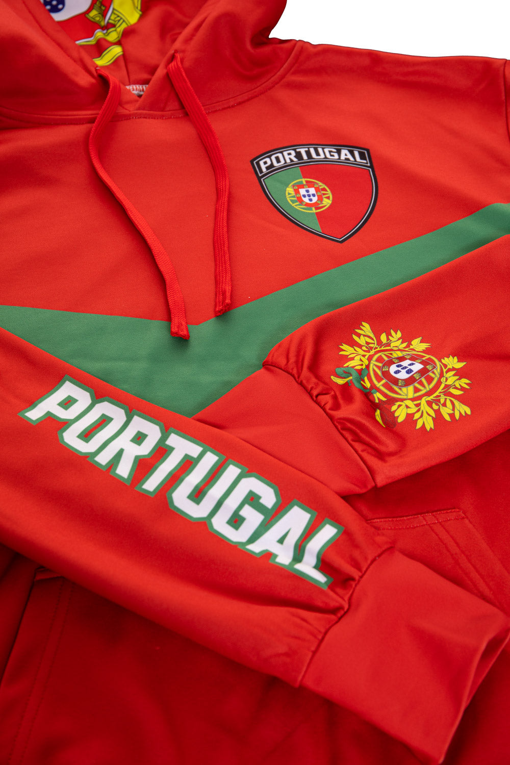 Portugal World Soccer Sublimated Hooded Sweatshirt