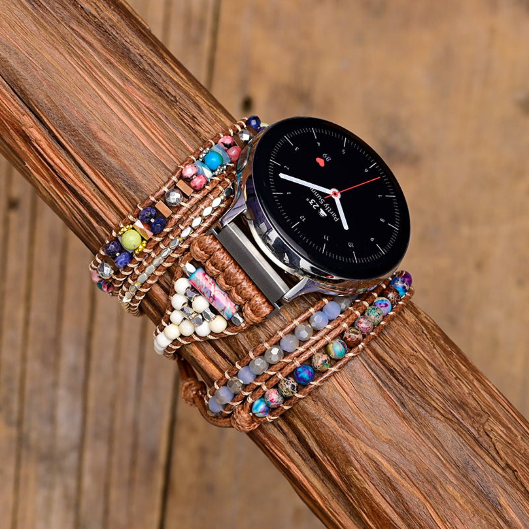 Intense Healing Jasper Samsung Watch Strap