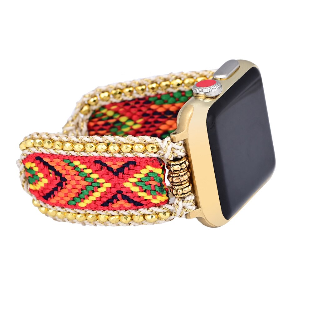 Boho Style Woven Smart Watch Strap