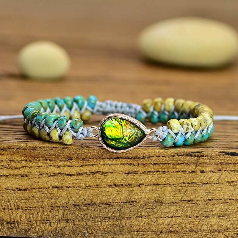 Spiritual Enhancing Green Opal Bracelet