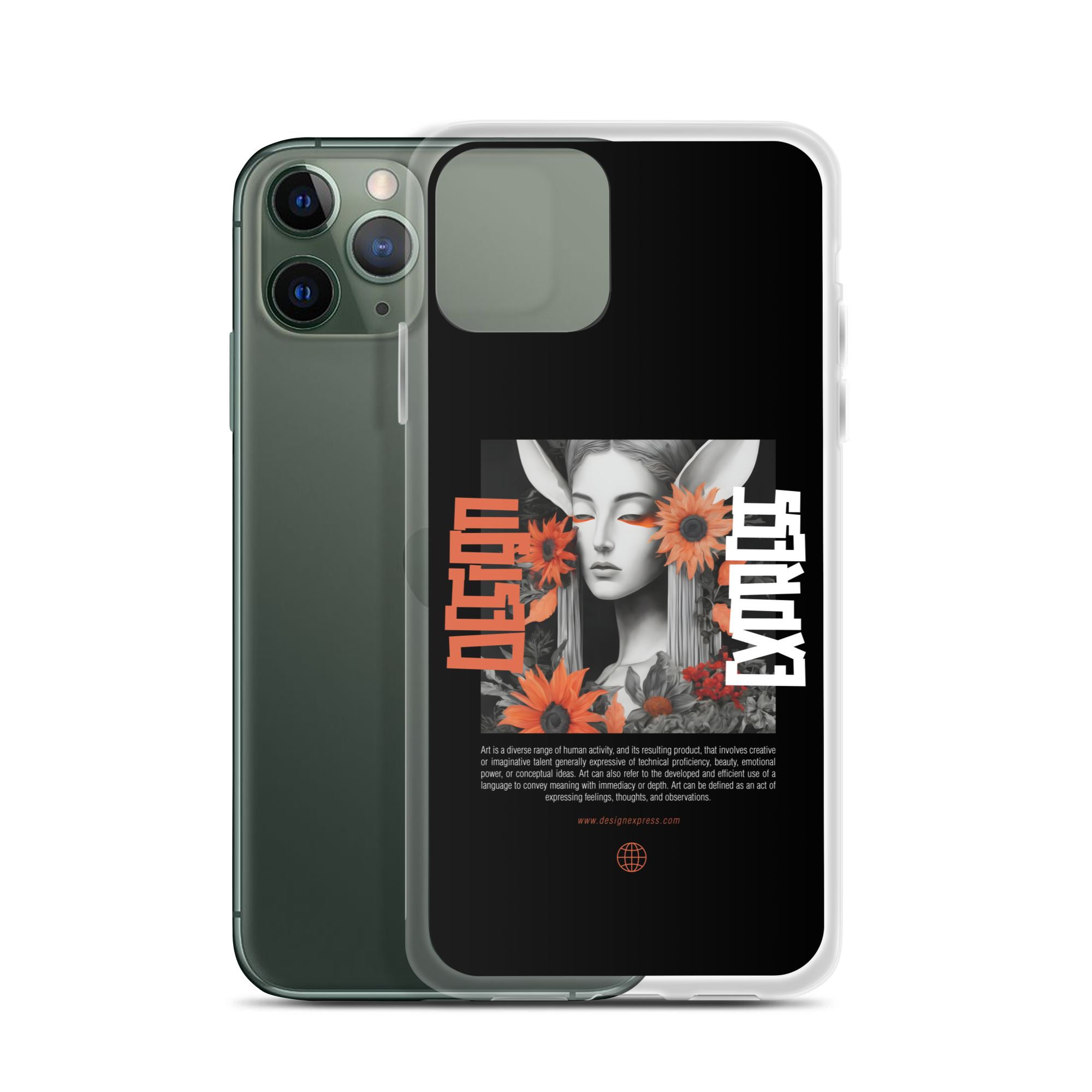 DE Art Series 001 iPhone Case