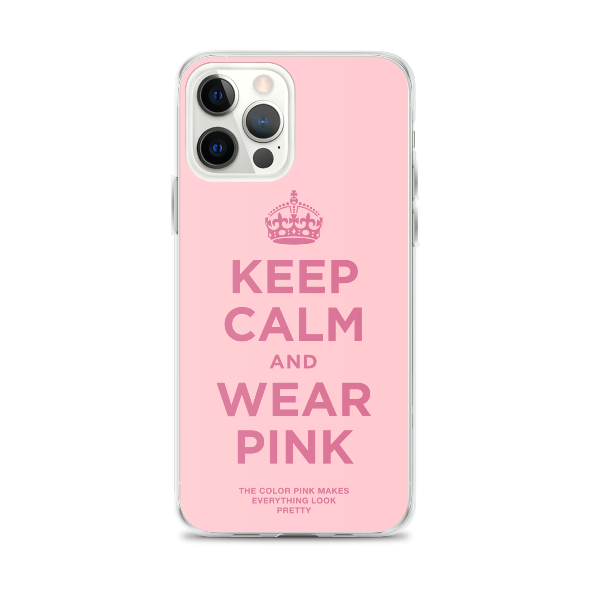 Keep Calm and Wear Pink iPhone? Phone Case