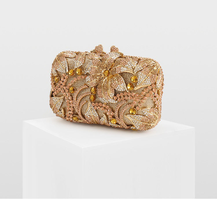 lily-flower-clutch-evening-bag