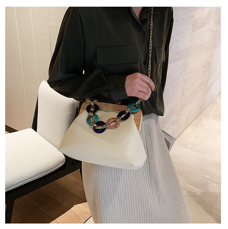 Holztasche Clutch für Damen