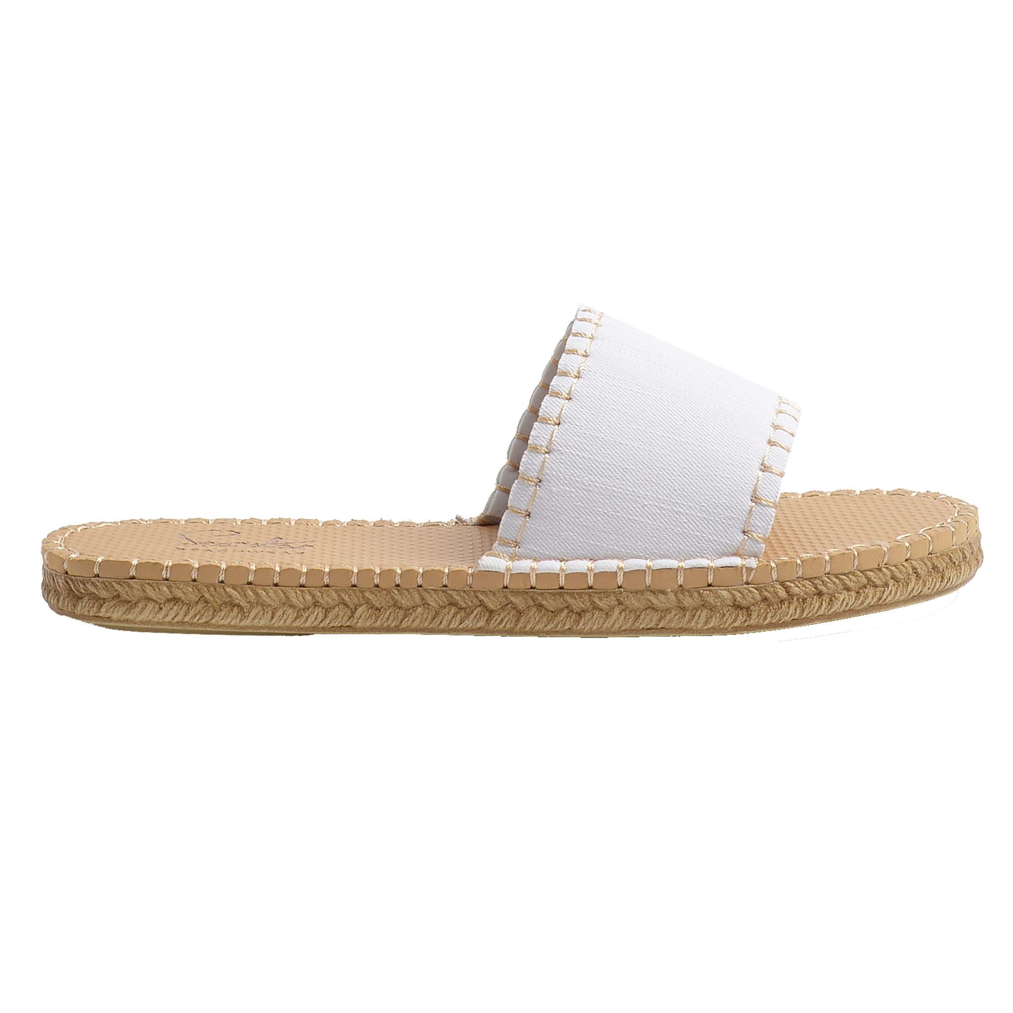 WHITE DENIM - WOMENS CABANA SLIDE