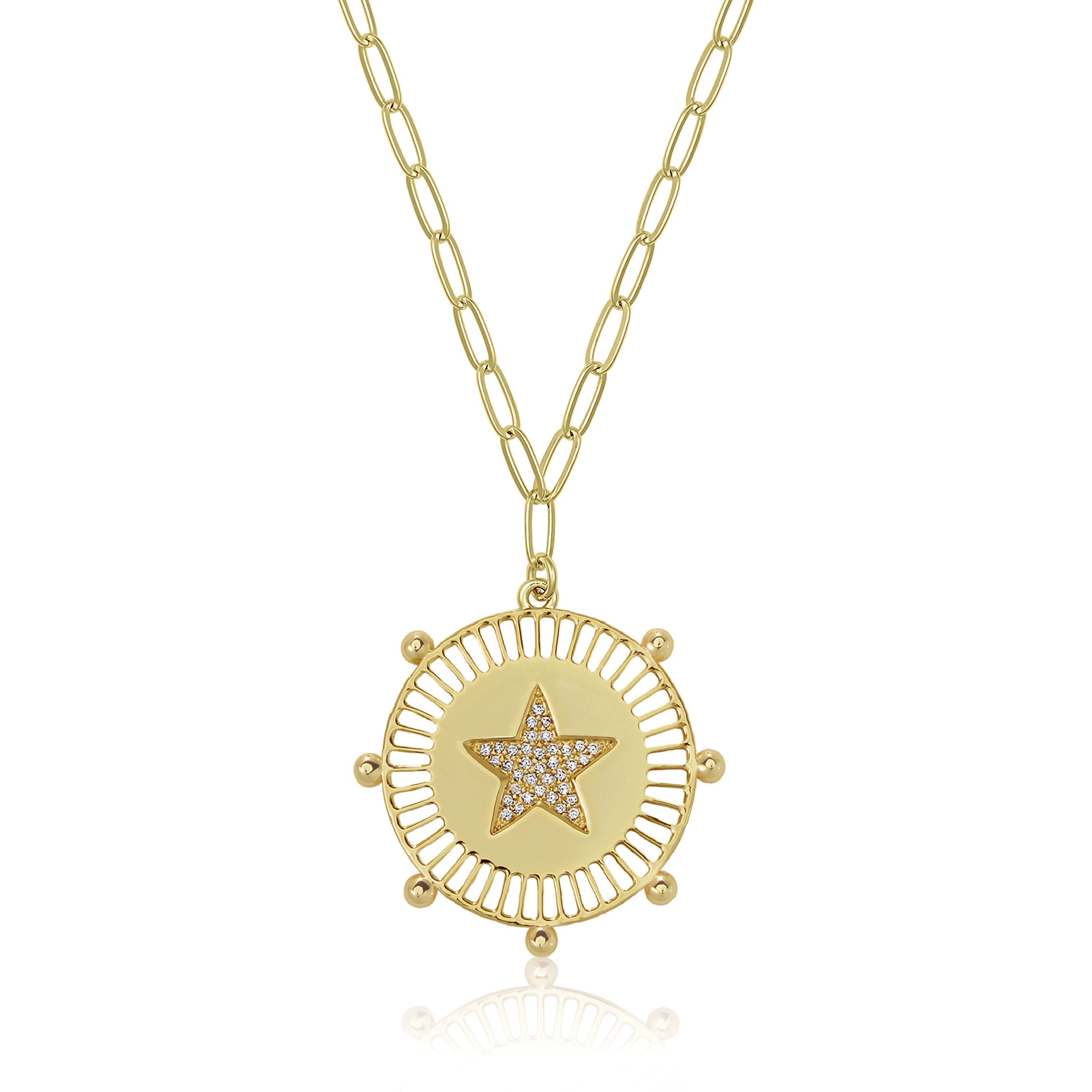 Star Medallion Necklace