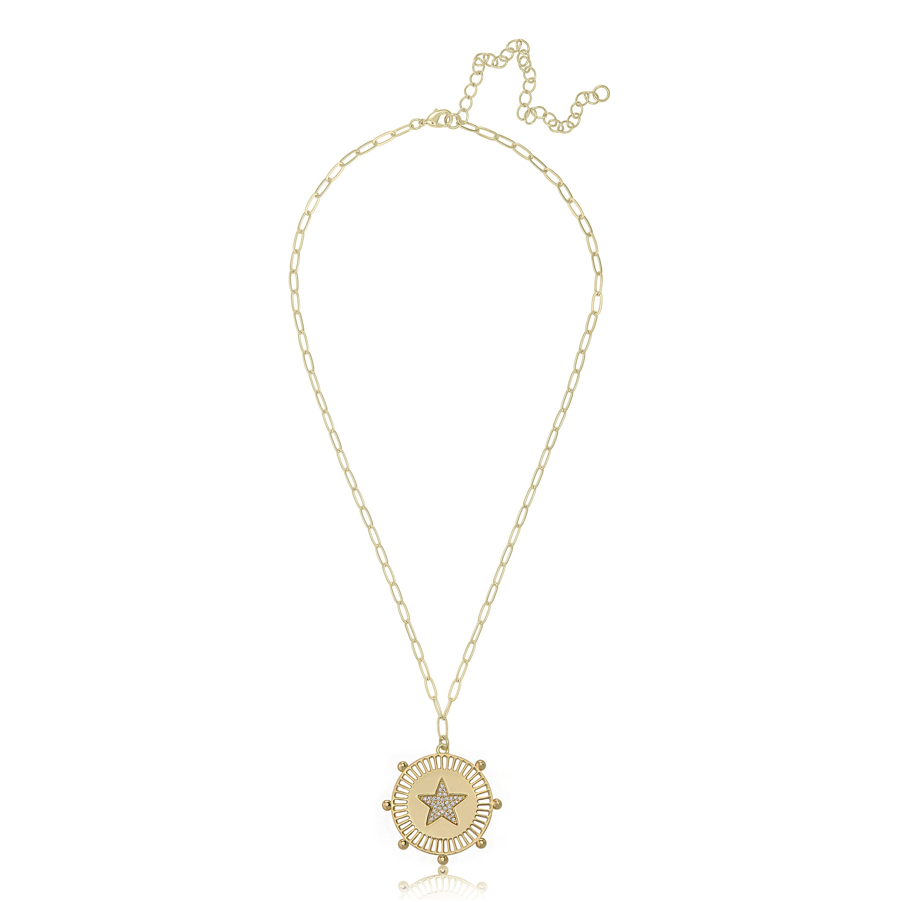 Star Medallion Necklace