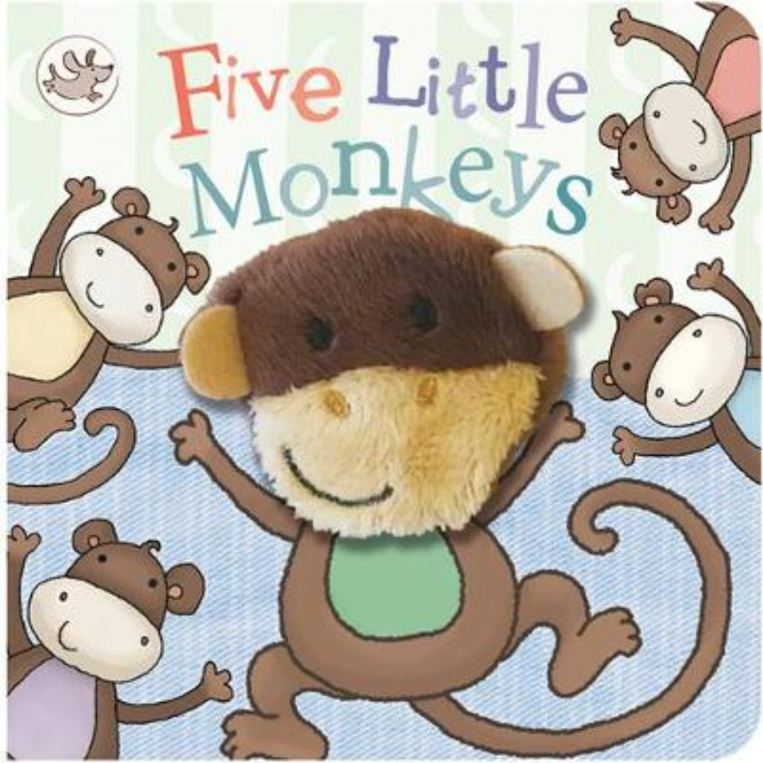 Five Little Monkeys Puppet Board Book