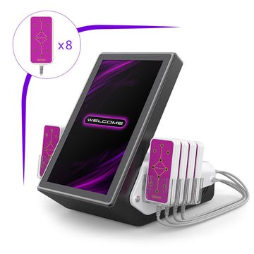Newest Professional 160MW 8 Pads 635nm & 650nm Led Laser Machine With Big Screen