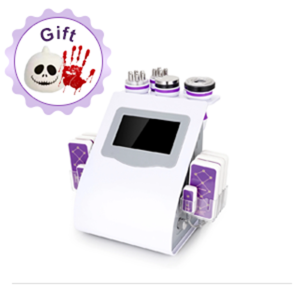 Body sculpting 6 in 1 cavitation machine with lipo laser
