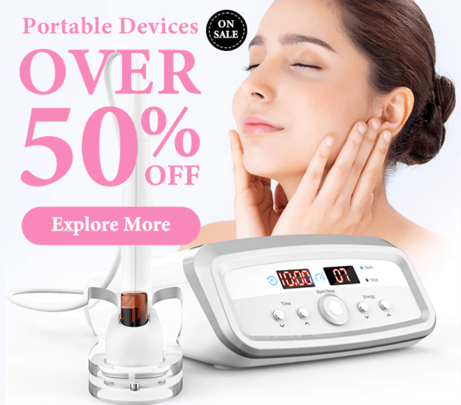 Except product 50% discounts, you can also use coupons to get these powerful home use machines at a lower price. Transforming your beauty routine has never been easier.