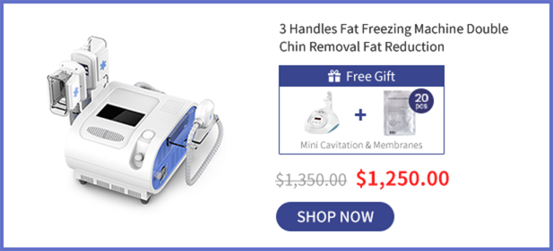 3 Handles Vacuum Cooling Freeze Machine For SPA Use