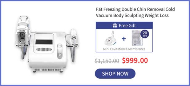 Professional Two Handles Freezing Machine For SPA