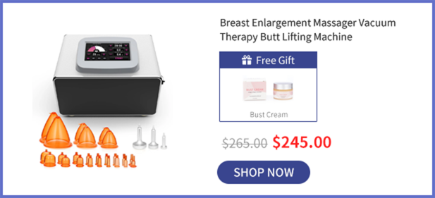 New Hands-free Vacuum Therapy Machine With 150ml Large Cups