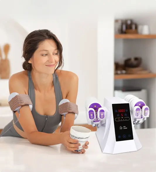 Lipo Laser Body Sculpting Machine 160mw Big Power Metal chassis
