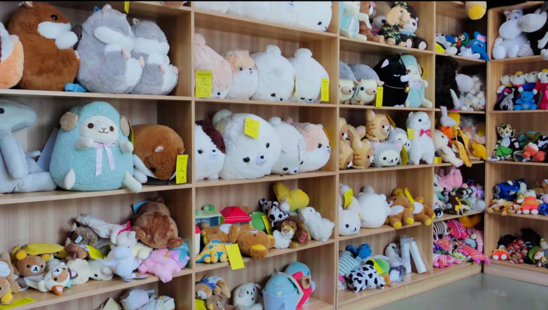 The sample racks of our plush toy factory are filled with prototypes made for various customers in recent years, which is enough to show that we have a wealth of experience in customizing plush toys with artwork.