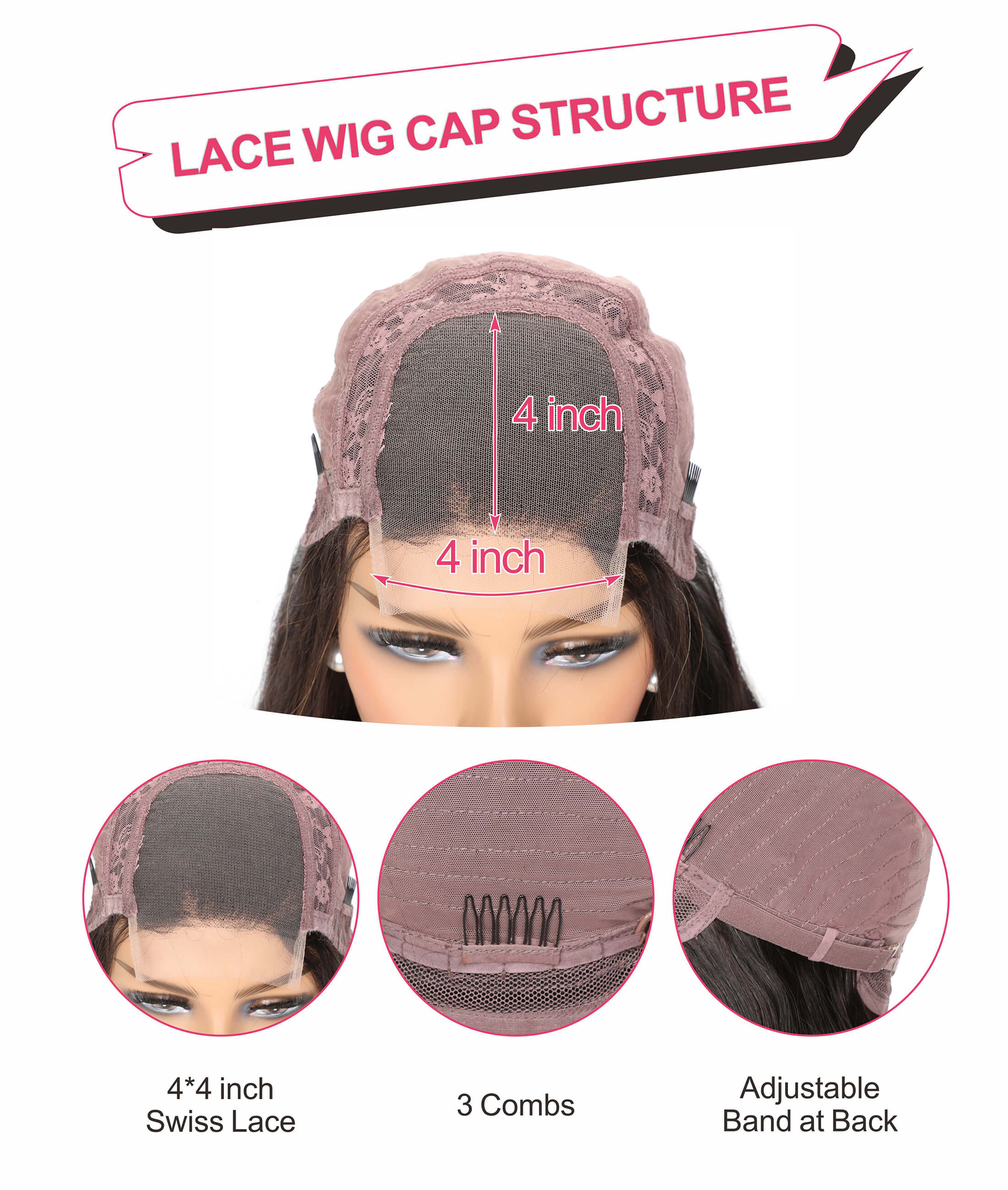 lace closure lace cap
