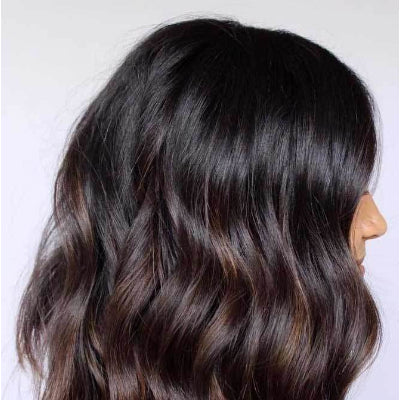 shoulder length beach waves