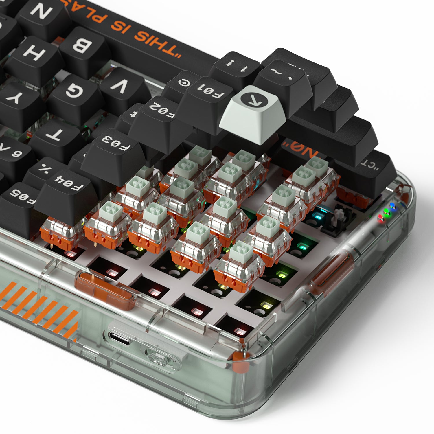 MelGeek Mojo84 Plastic Advance Mechanical Keyboard