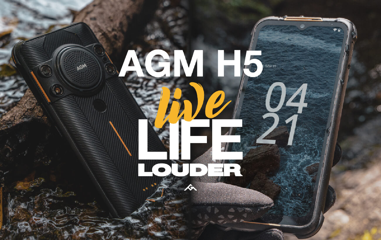 Compre AGM H5 Smartphone Resistente 6.517 '' Pantalla HD Android 12 Phone  Night Vision Camera 4GB+64GB - Versión RU en China