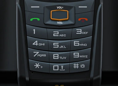 AGM M6 Rugged Phone 4G, IP68 impermeable teléfono celular  pantalla de 2.4 pulgadas, doble SIM, T-Mobile, 2500 mAh, altavoz 109dB,  tarjeta SD de 128 GB expandible, función de antorcha, teléfono celular