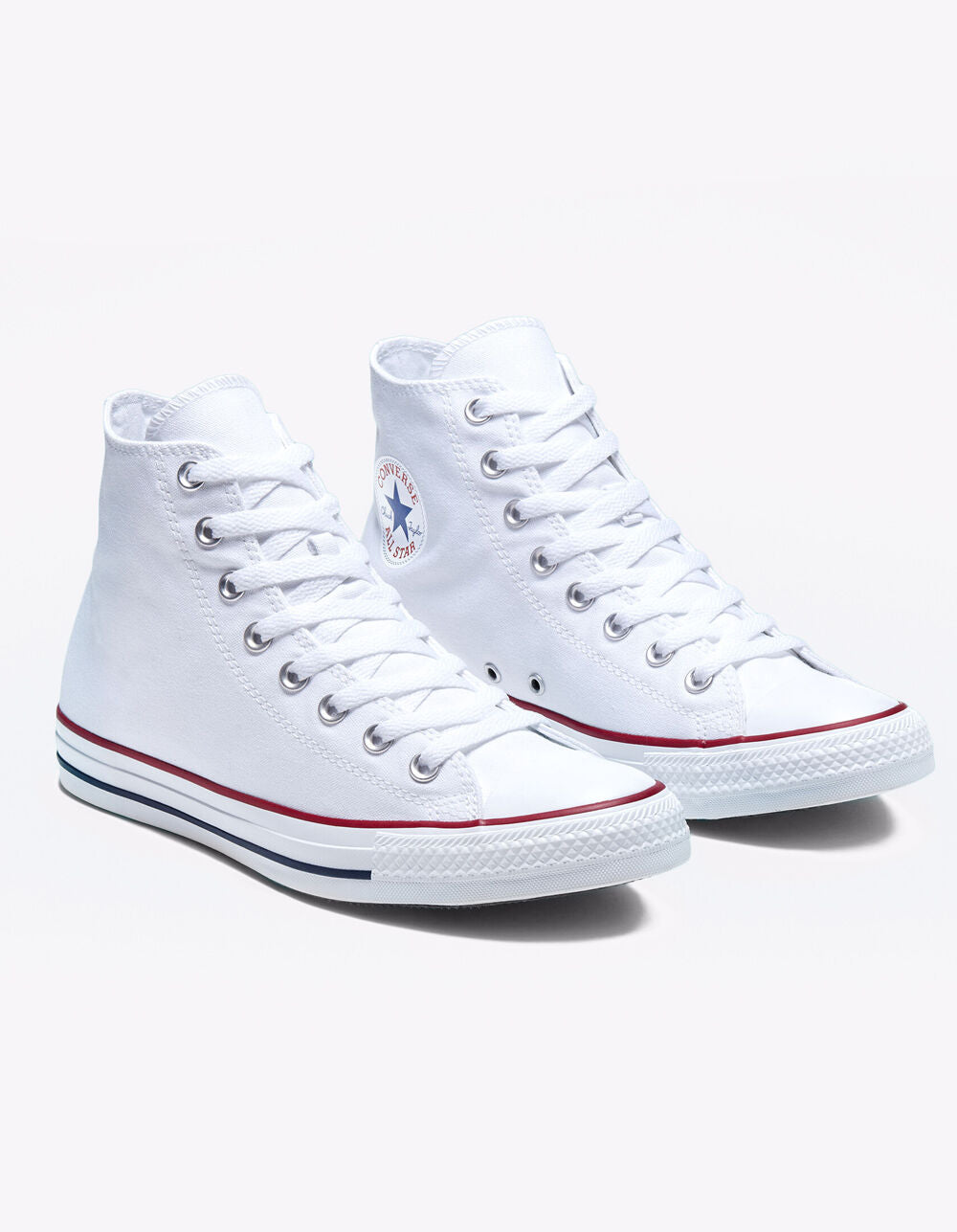 Converse  men Chuck Taylor All Star White High Top Shoes abs151