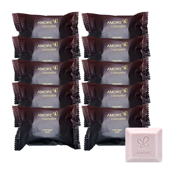 54 Pieces AMORE Counselor Perfumed Bar Soaps Body Facial Skincare