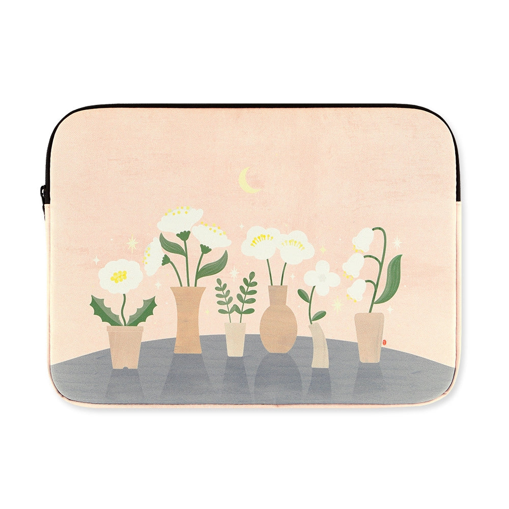 Apricot Flower Graphic Laptop Sleeves 13