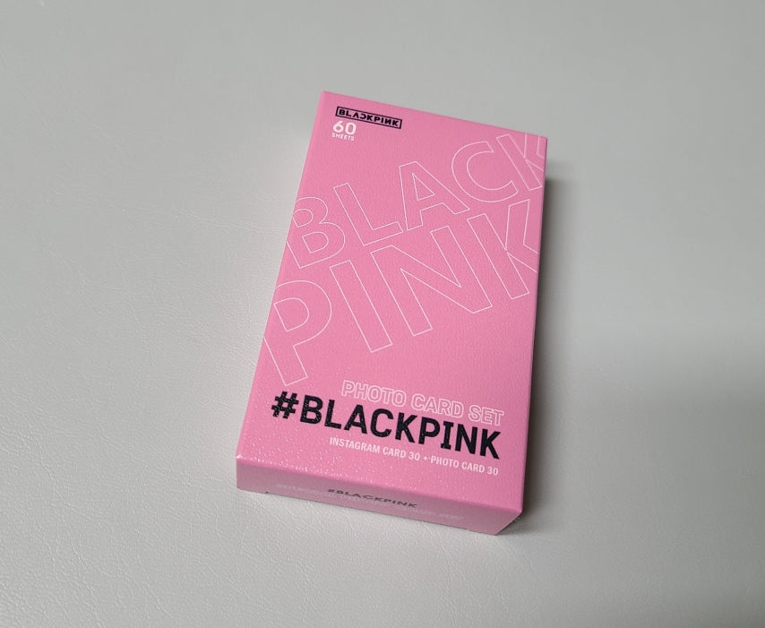 Black Pink Special Photo Card Set 60ea Kpop Idols Goods Collection Instagram Card