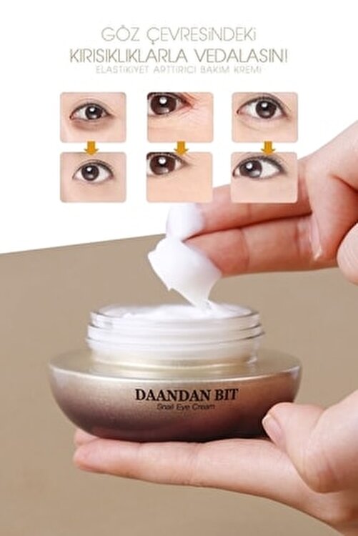 2 pieces DAANDANBIT Stem Cell Snail Eye Creams 50g Fine lines Wrinkles Anti-ageing Dark Circle Crows feet Dryness