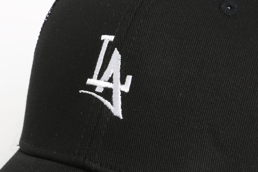 LA Graphic Mesh Baseball Caps Hats Unisex Men Womens Cotton Adjustable