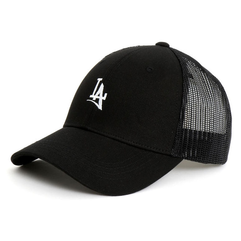 LA Graphic Mesh Baseball Caps Hats Unisex Men Womens Cotton Adjustable