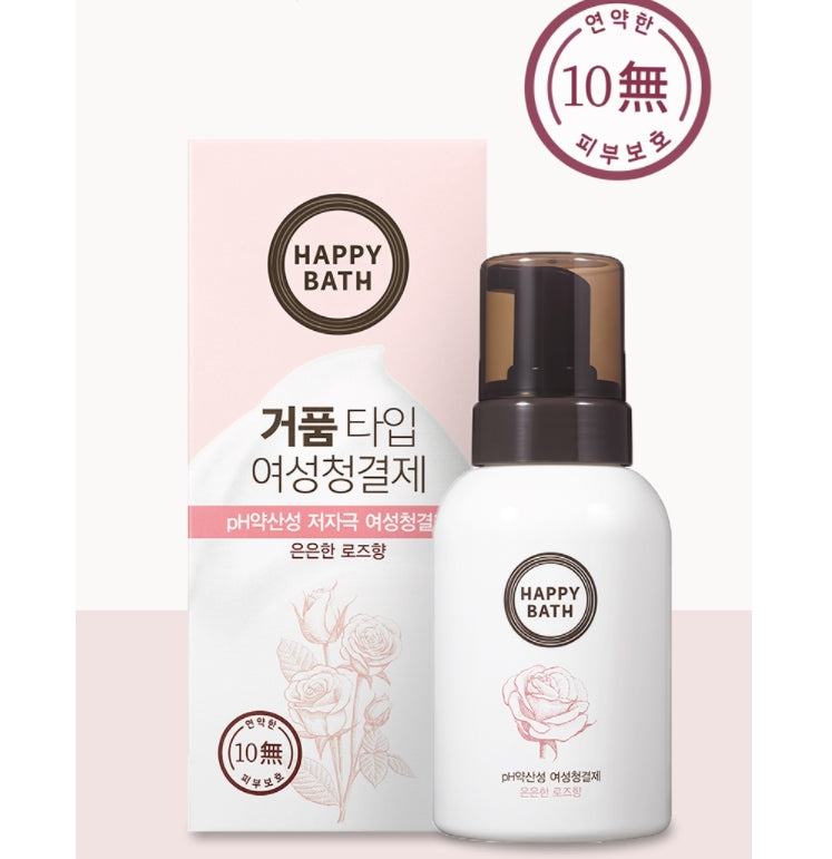 HAPPY BATH Rose Feminine Cleanser 300ml Korean Womens Bodycare Best