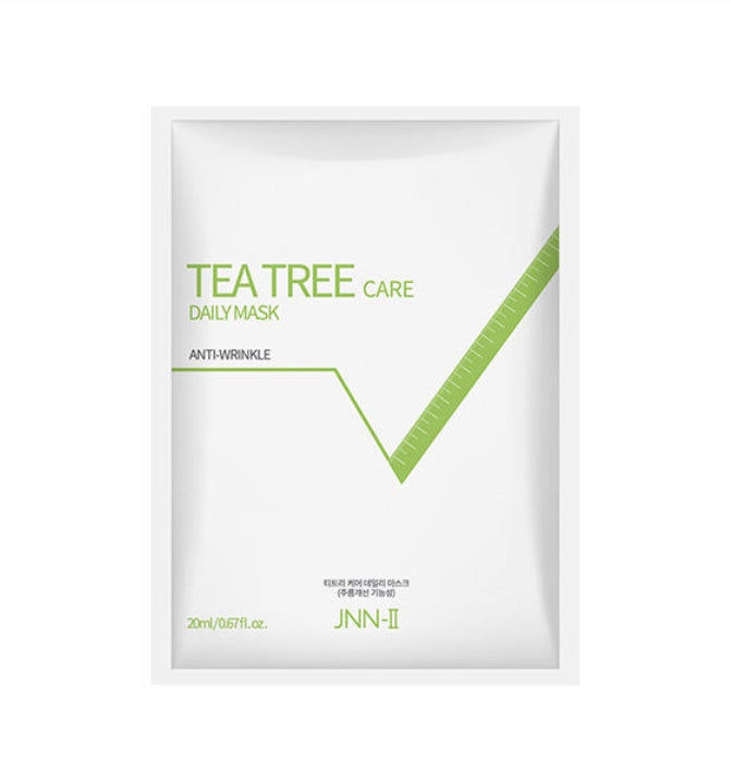 JNN-II JNN2 Tea Tree Skincare Daily Mask Anti Wrinkles Dead Skin Sebum Care