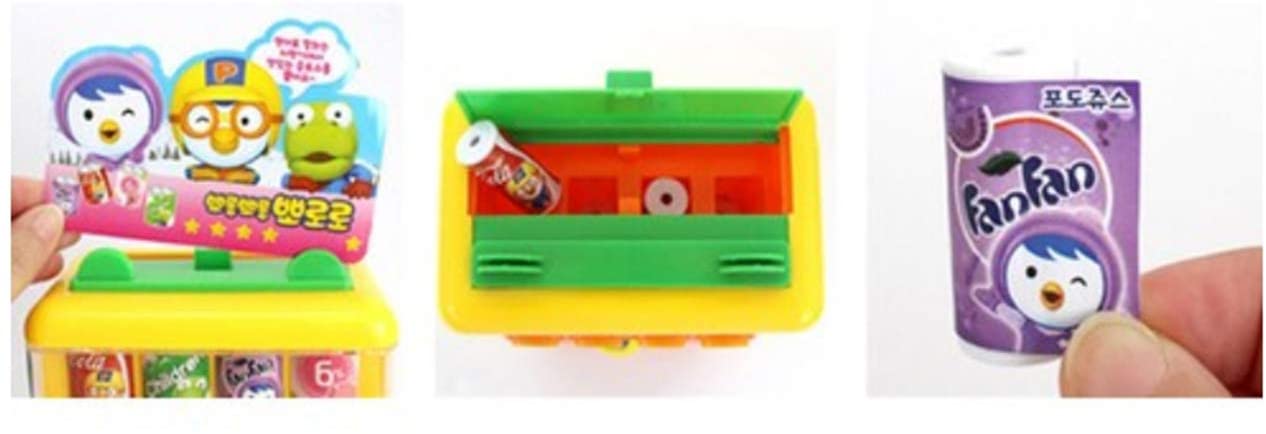 PORORO Talking Beverage Vending Machine Korean Toy Kids Animation