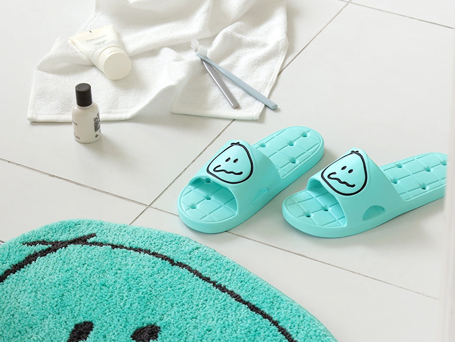 MonagustA Bathroom Slippers Shoes Home Soft Nonslip water hole Couple Sandals Gifts EVA Cushions Comfortable Lightweight 250mm 280mm