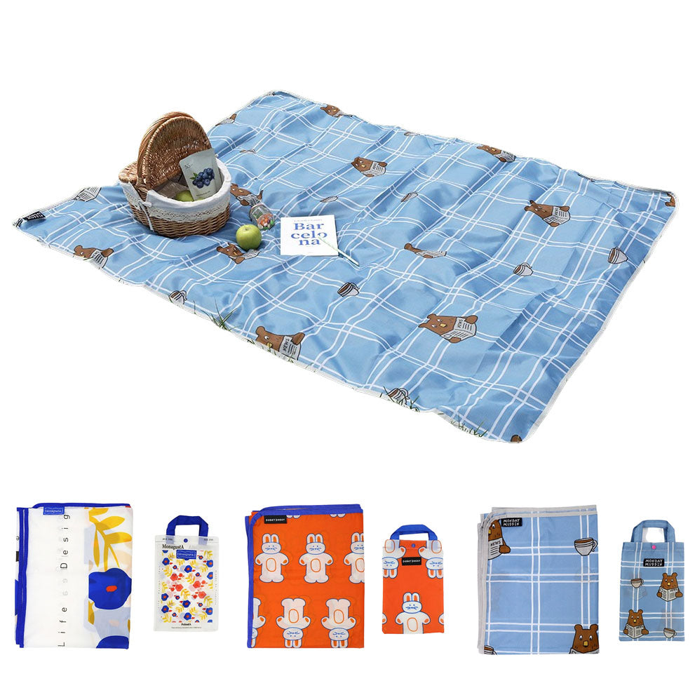 Picnic Mats Waterproof Pouch Picnic Outdoor Portable Camping Rug Beach