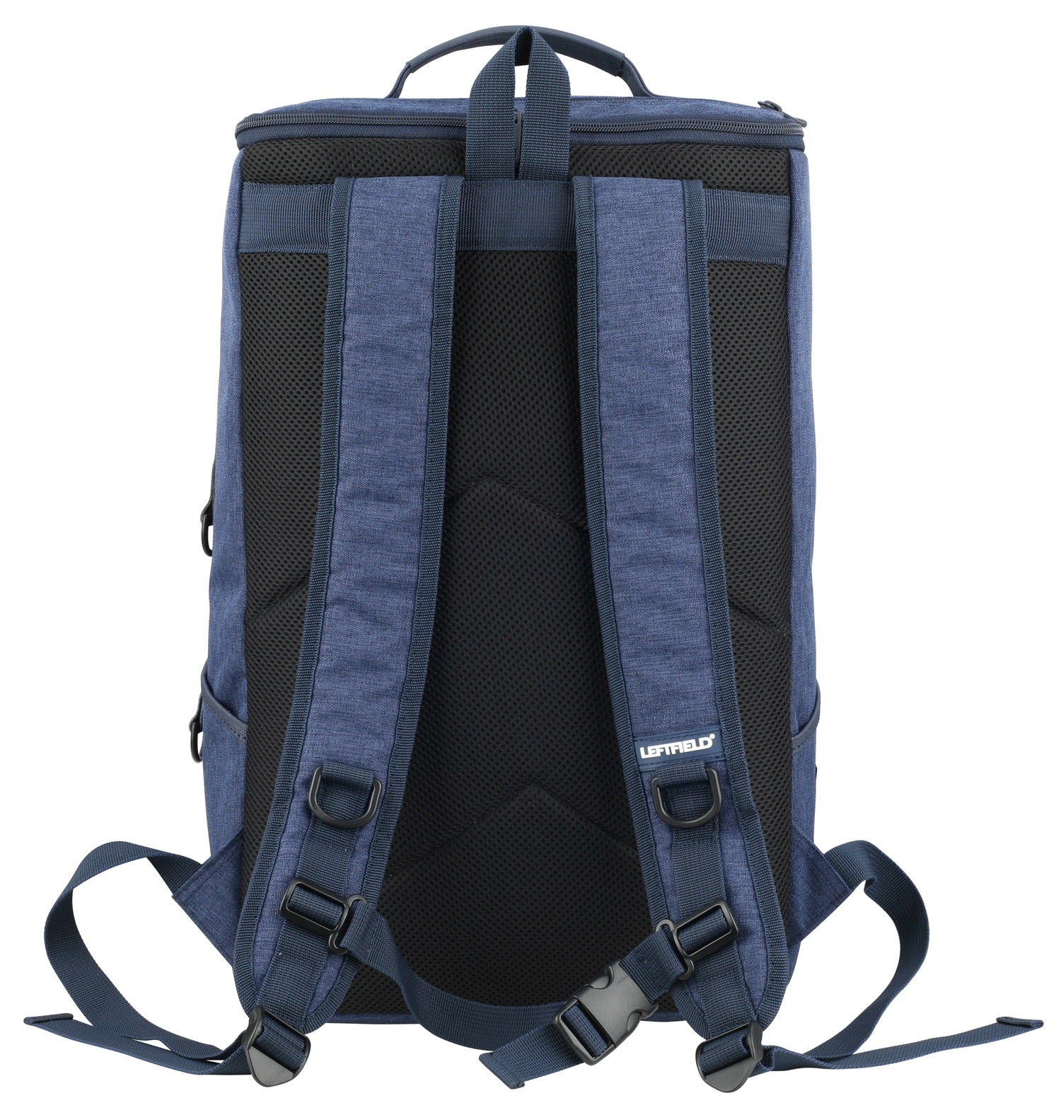 Navy Blue Canvas Casual Business Laptop School Backpacks Bookbags