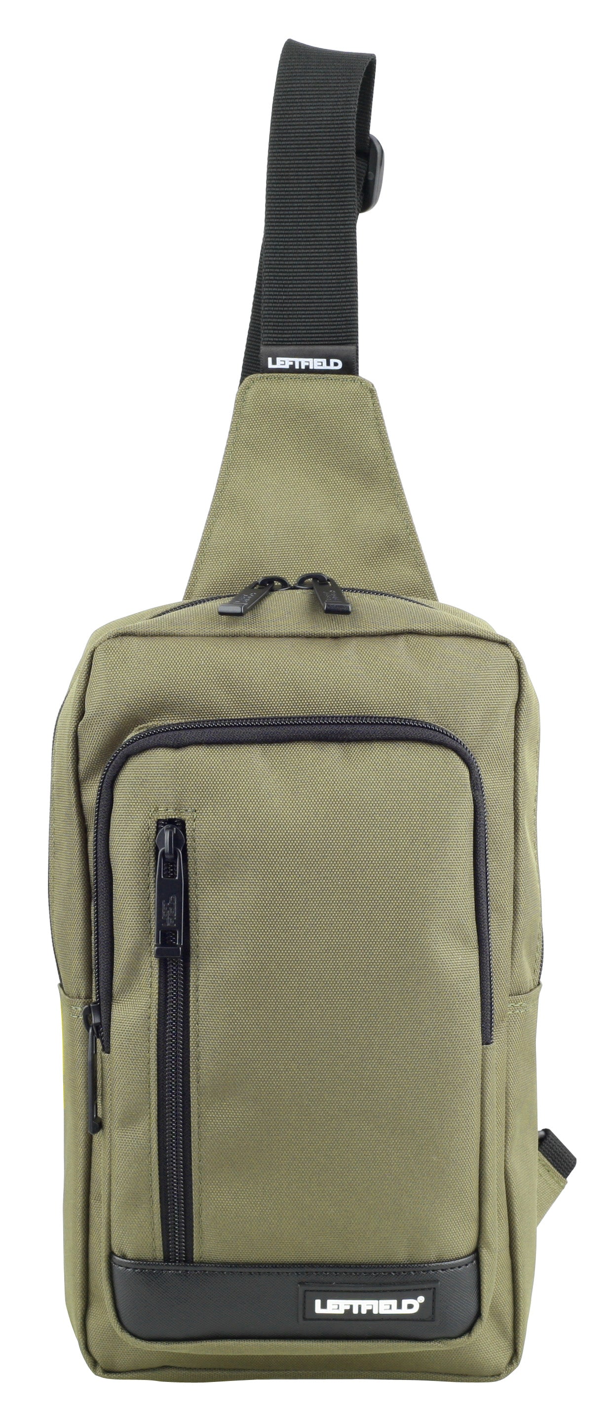 Khaki Green Messenger Sling Bags Hiking Daypacks