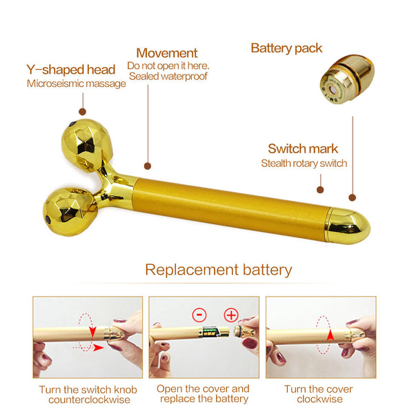 3d Electric Facial Lifting Vibration Massager