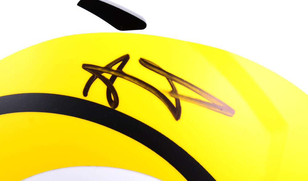 Aaron Donald Autographed Los Angeles Rams F/S Lunar Speed Helmet - Beckett W Hologram *Black