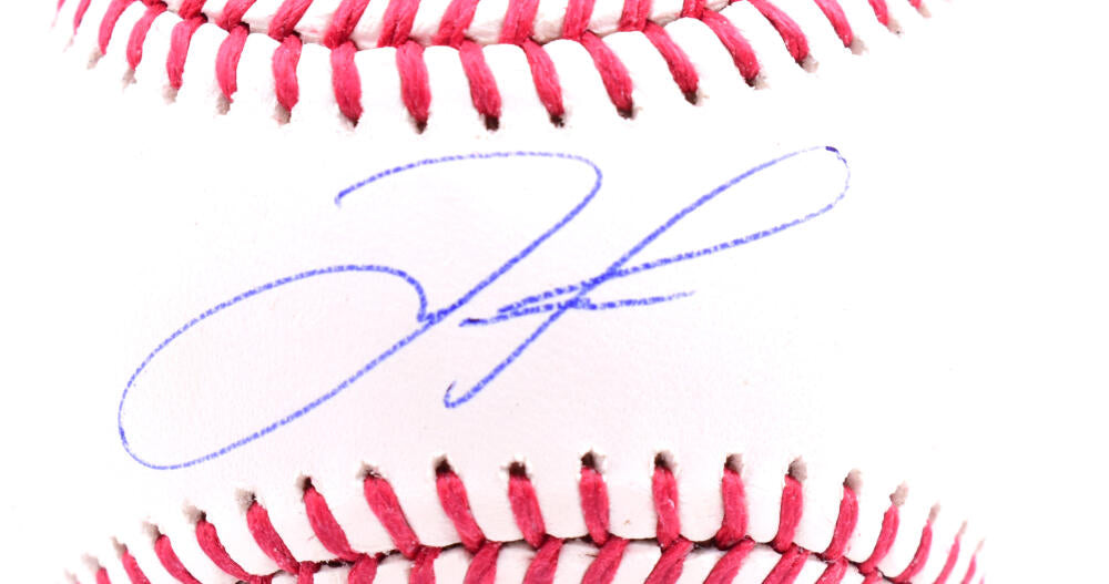 Jose Trevino Autographed Rawlings OML Baseball - Beckett W Hologram *Blue