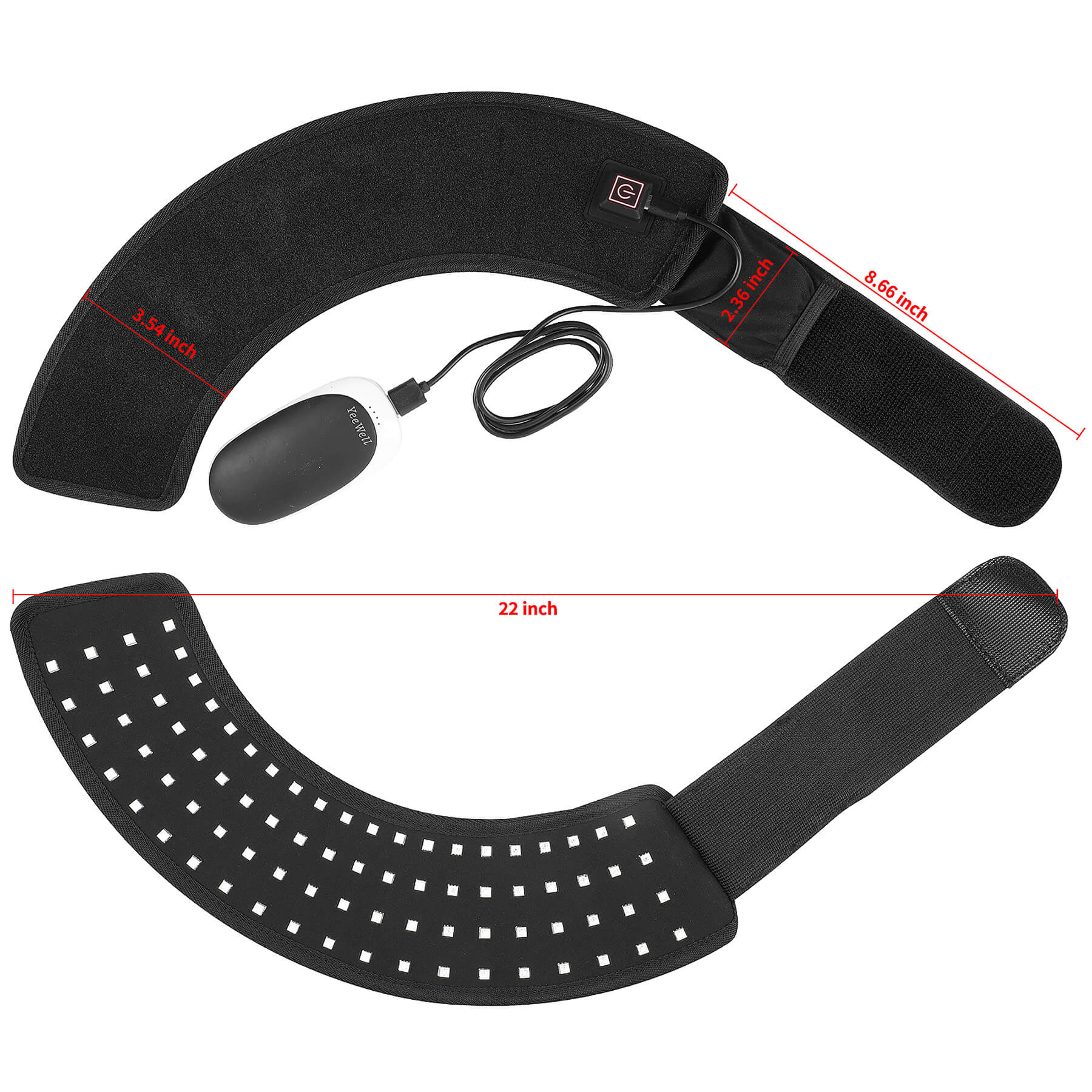 infrared light therapy Horse Bell Boots Tendon Riding Horse hoof Boots