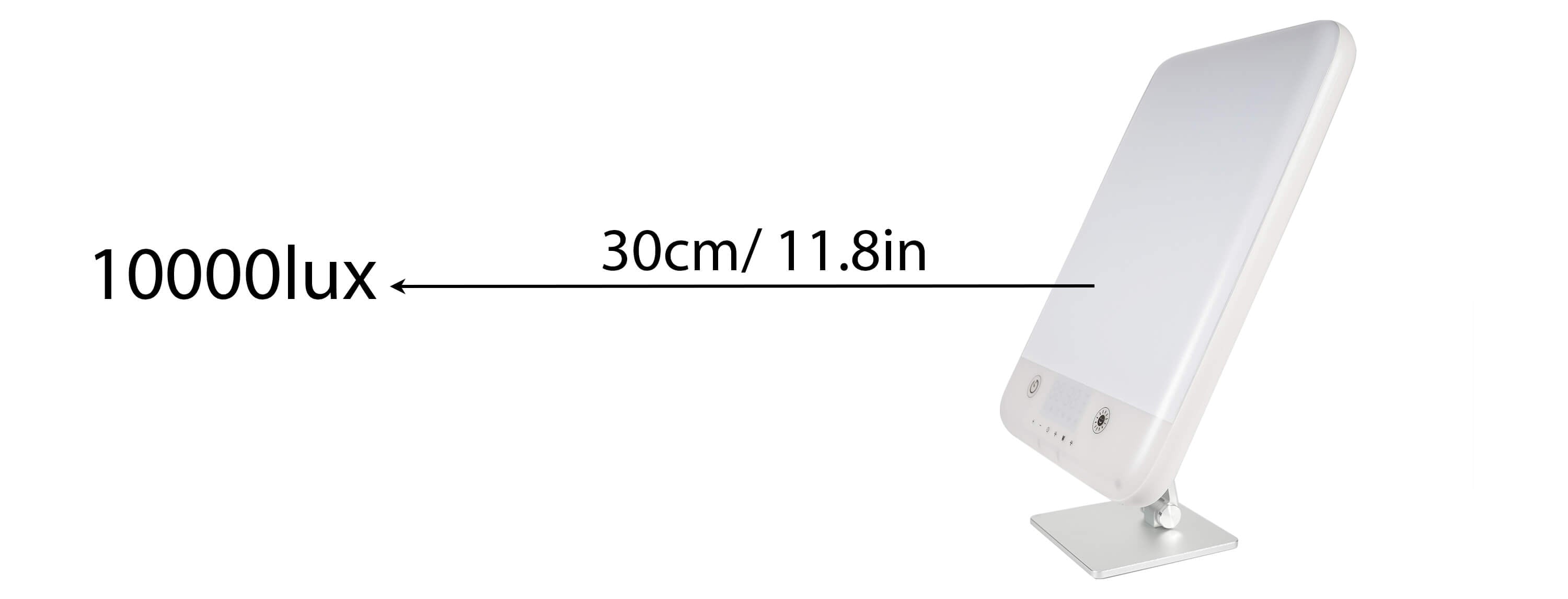 new sad light therapy lamp with sunrise sunset simulation alarm clock with 12 natural sounds
