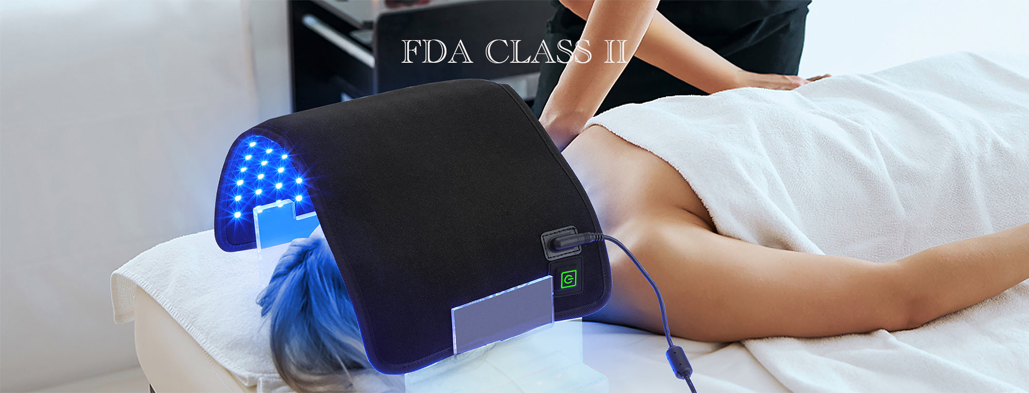 lukirch red blue light therapy belts for beauty pain
