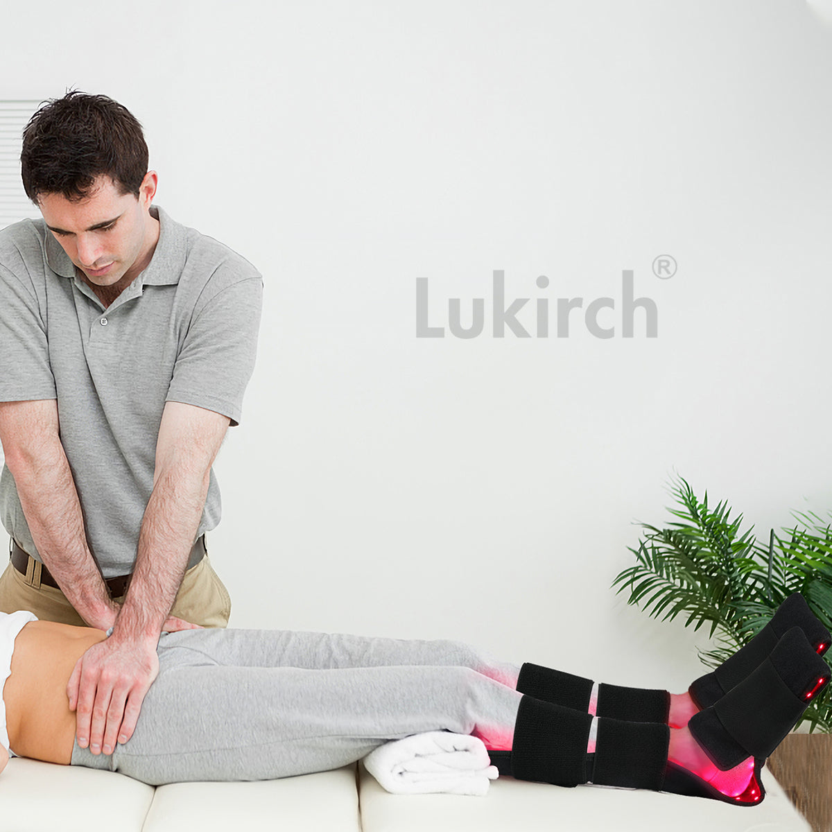 infrared red light therapy device boot spa