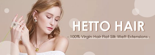 100% virgin hair flat silk weft virgin human hair extensions