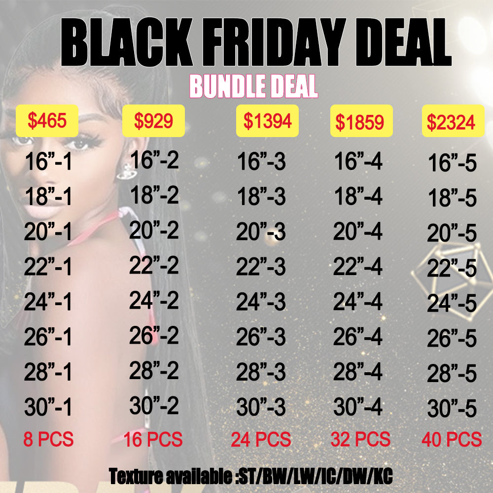 GET BEST 2022 BLACK FRIDAY DEAL from VIVIHAIRCOLLECTION HAIR FACTORY