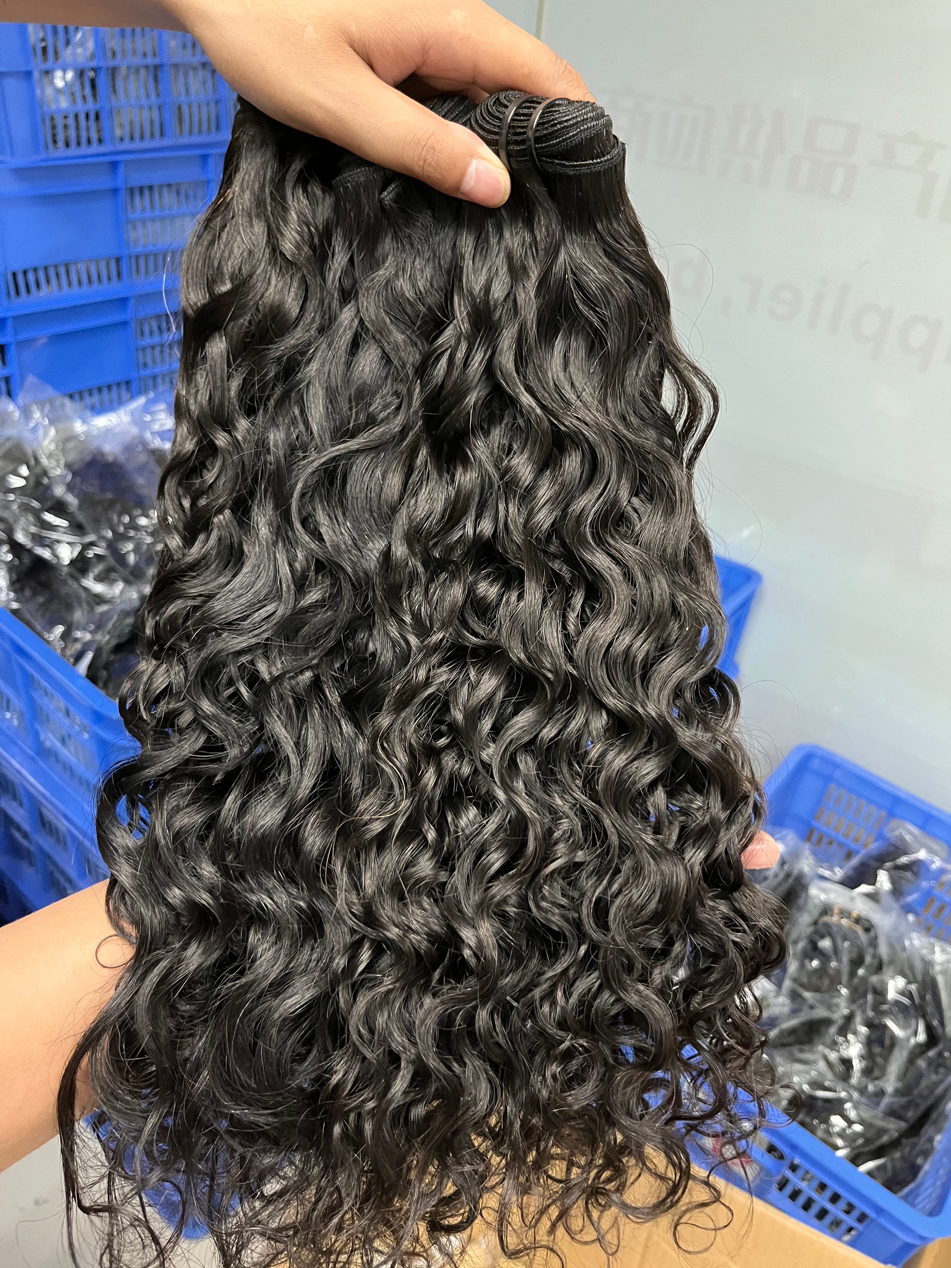 How to keep wet and wavy hair looking wet--VIVIHAIRCOLLECTION HAIR